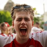 a man with his mouth open and sunglasses on